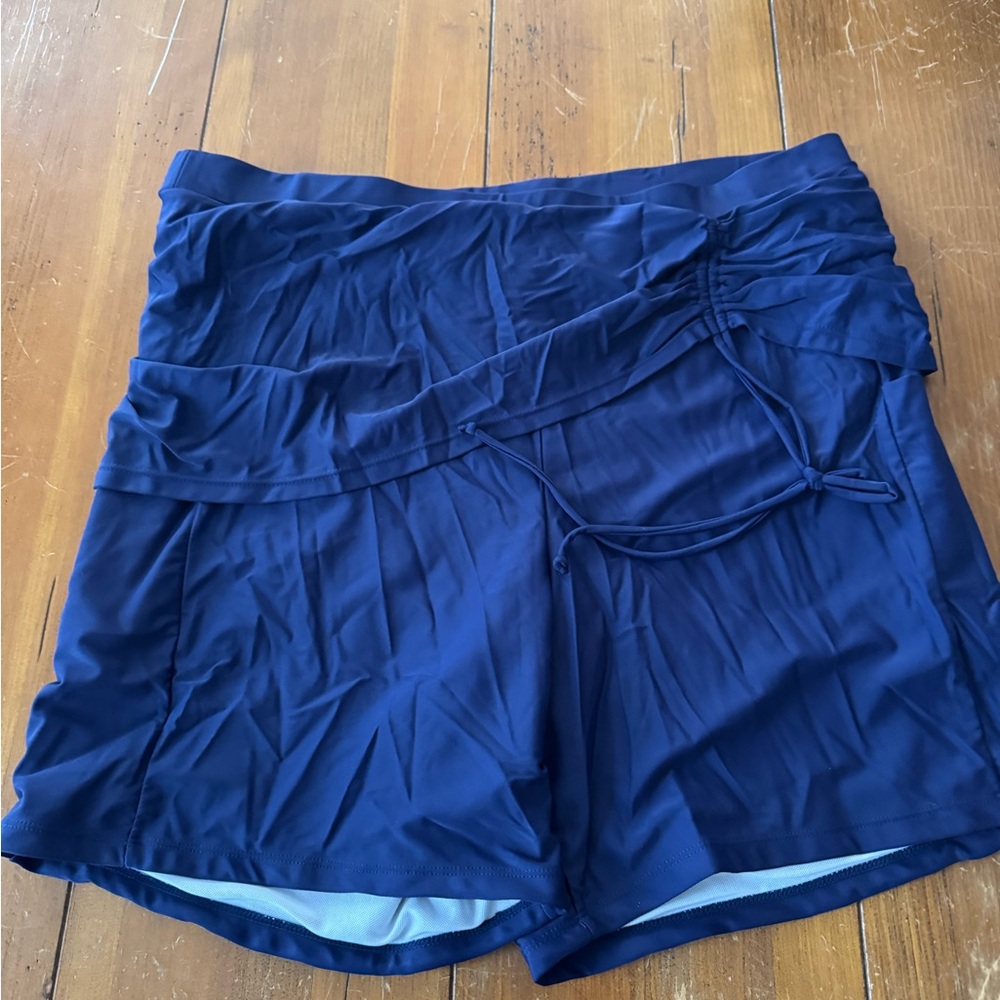 BloomChic Navy Blue Women's Swim Shorts